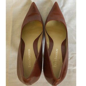 Enzo Angiolini "Zinnon" Heels Caramel Brown 7.5M